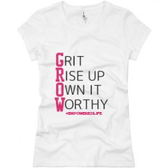 Ladies Slim Fit Basic Promo Jersey Tee