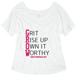 Ladies Flowy Slouchy Tee