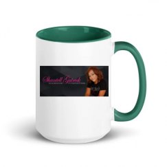 15oz Ceramic Mug with Color Inside