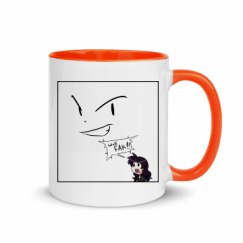 11oz Ceramic Mug with Color Inside