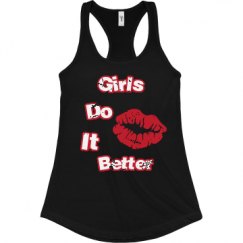 Ladies Slim Fit Racerback Tank Top