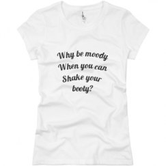 Ladies Slim Fit Basic Promo Jersey Tee