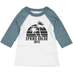 Toddler 3/4 Sleeve Raglan Tee