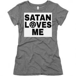 Ladies Slim Fit Super Soft Triblend Tee