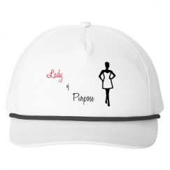 Snapback Five-Panel Rope Hat