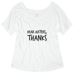 Ladies Flowy Slouchy Tee