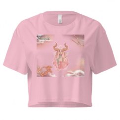 Ladies Festival Cali Crop Top Tee