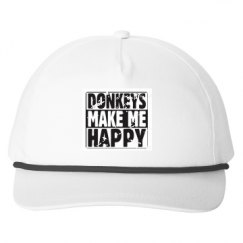 Snapback Five-Panel Rope Hat