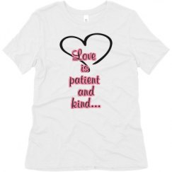 Ladies Relaxed Fit Super Soft Triblend Tee