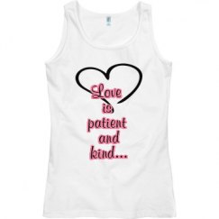 Ladies Semi-Fitted Tank