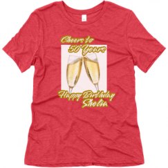 Ladies Relaxed Fit Super Soft Triblend Tee