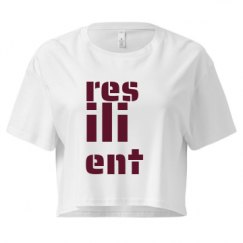 Ladies Festival Cali Crop Top Tee