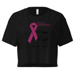 Ladies Festival Cali Crop Top Tee
