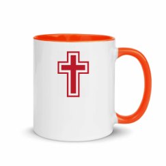 11oz Ceramic Mug with Color Inside