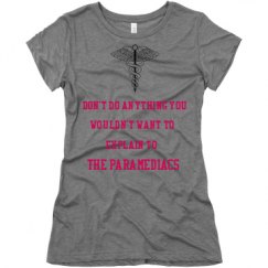 Ladies Slim Fit Super Soft Triblend Tee