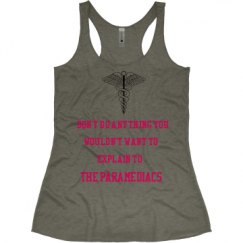 Ladies Slim Fit Super Soft Racerback Triblend Tank