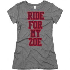 Ladies Slim Fit Super Soft Triblend Tee