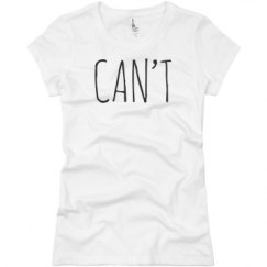 Ladies Slim Fit Basic Promo Jersey Tee