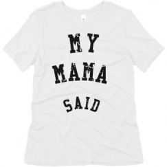 Ladies Relaxed Fit Super Soft Triblend Tee
