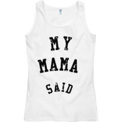 Ladies Semi-Fitted Tank