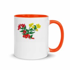 11oz Ceramic Mug with Color Inside