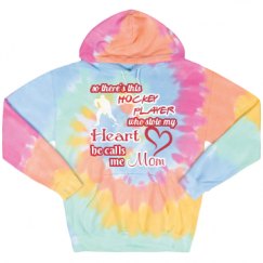 Unisex Tie-Dye Fleece Hoodie