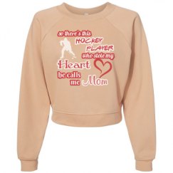 Women's Raglan Pullover Fleece