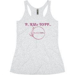 Ladies Slim Fit Super Soft Racerback Triblend Tank