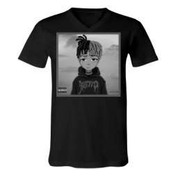 Unisex V-Neck Jersey Tee