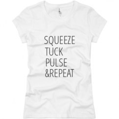 Ladies Slim Fit Basic Promo Jersey Tee