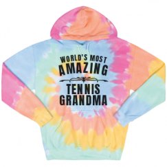 Unisex Tie-Dye Fleece Hoodie