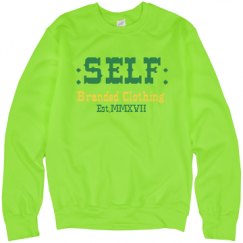 Unisex Neon Crewneck Sweatshirt