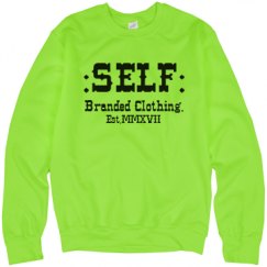 Unisex Neon Crewneck Sweatshirt