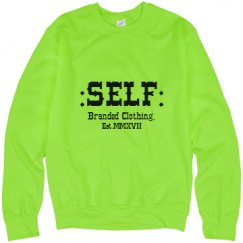 Unisex Neon Crewneck Sweatshirt