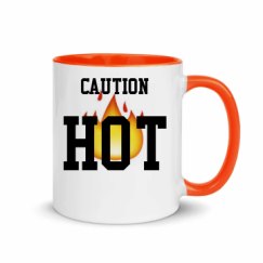 11oz Ceramic Mug with Color Inside