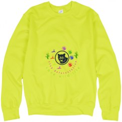 Unisex Neon Crewneck Sweatshirt