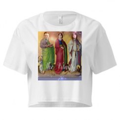 Ladies Festival Cali Crop Top Tee