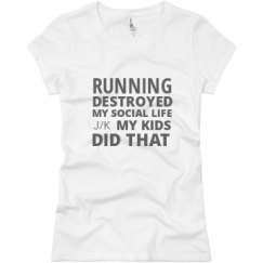 Ladies Slim Fit Basic Promo Jersey Tee