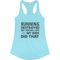 Ladies Slim Fit Racerback Tank Top