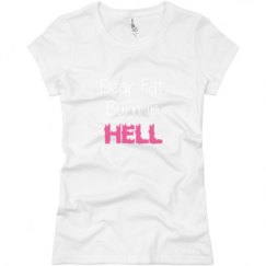 Ladies Slim Fit Basic Promo Jersey Tee