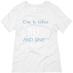 Ladies Relaxed Fit Tee