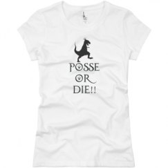 Ladies Slim Fit Basic Promo Jersey Tee