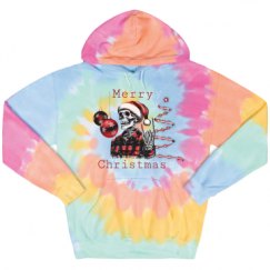 Unisex Tie-Dye Fleece Hoodie
