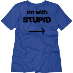 Ladies Relaxed Fit V-Neck Tee