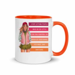 11oz Ceramic Mug with Color Inside