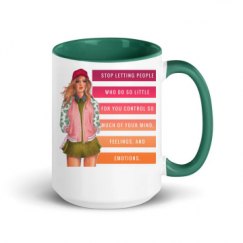 15oz Ceramic Mug with Color Inside