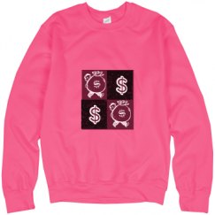 Unisex Neon Crewneck Sweatshirt