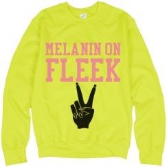 Unisex Neon Crewneck Sweatshirt
