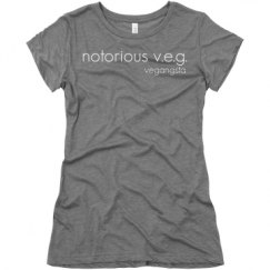 Ladies Slim Fit Super Soft Triblend Tee