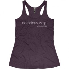 Ladies Slim Fit Super Soft Racerback Triblend Tank